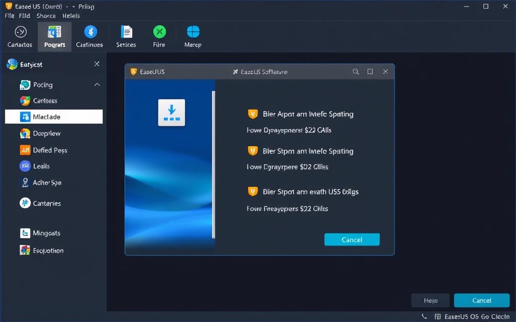 EaseUS OS2Go bootable USB creator