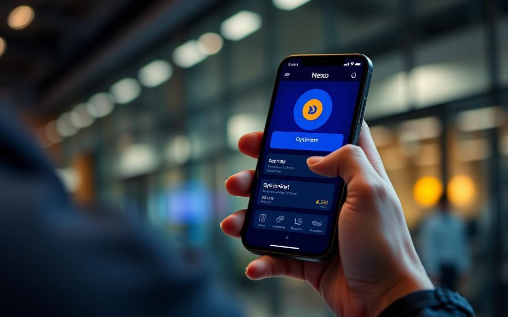 buy optimism on Nexo