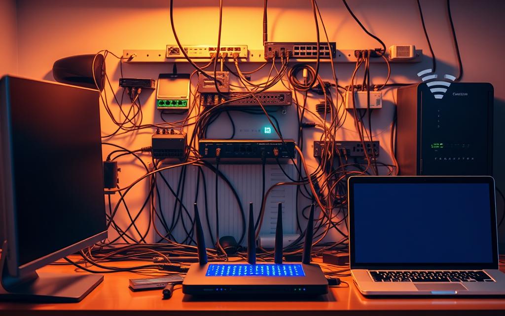 how to make network from computer to laptop